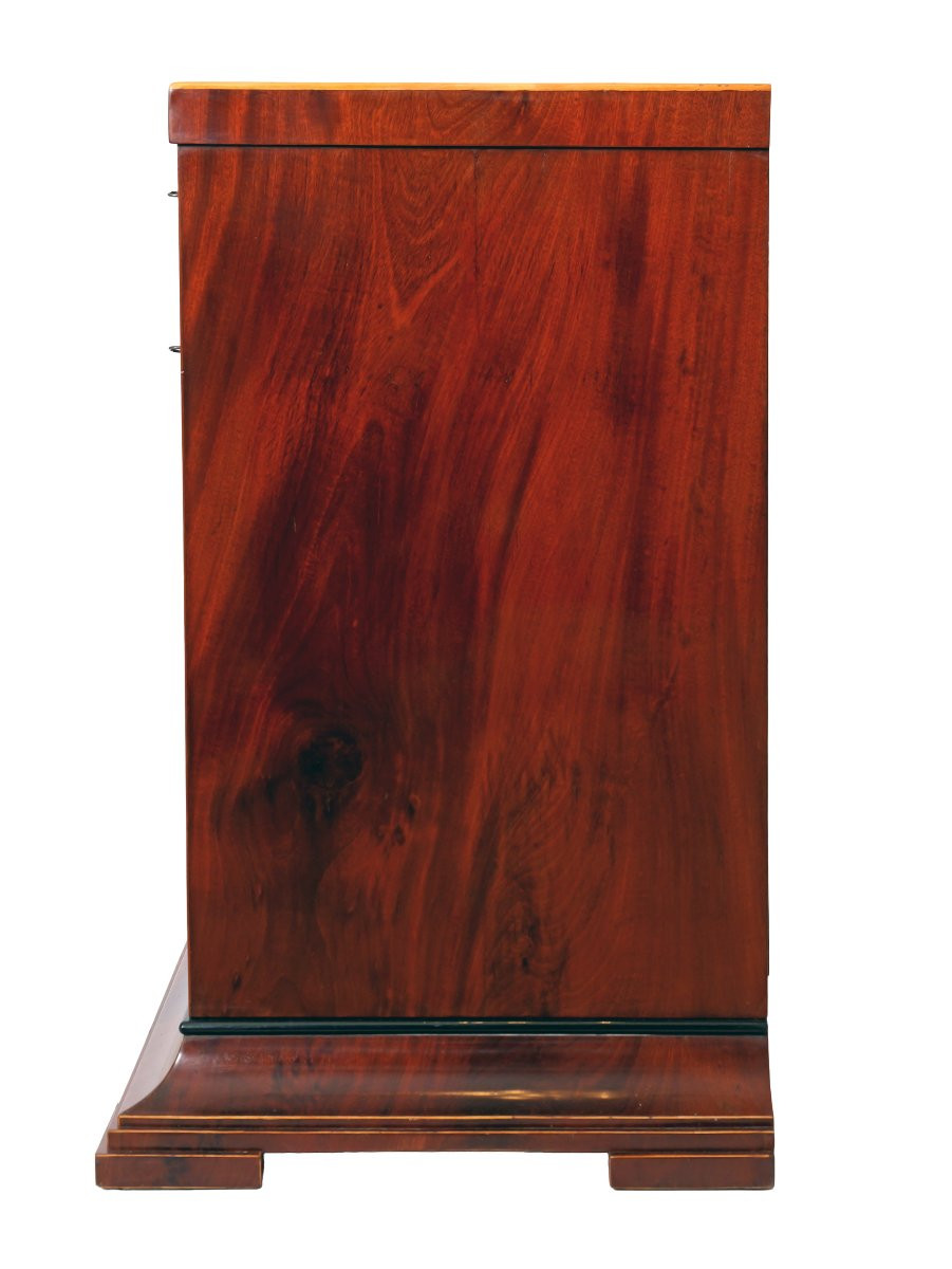 Biedermeier Commode For Ladies, Mahogany, Baltic, 1810–1830-photo-2