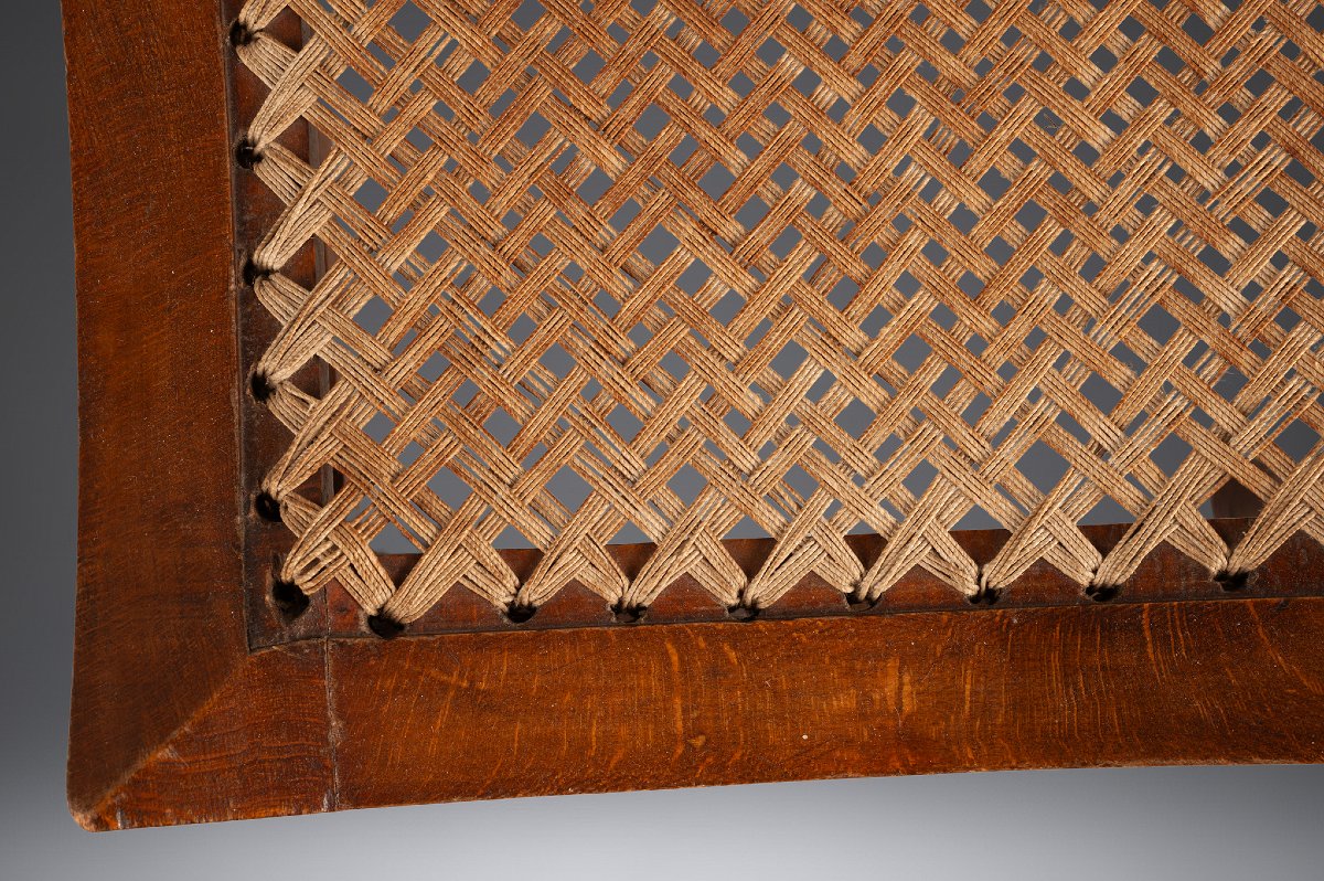 Paire de tabourets « Thebes » d'Adolf Loos, vers 1905-photo-4