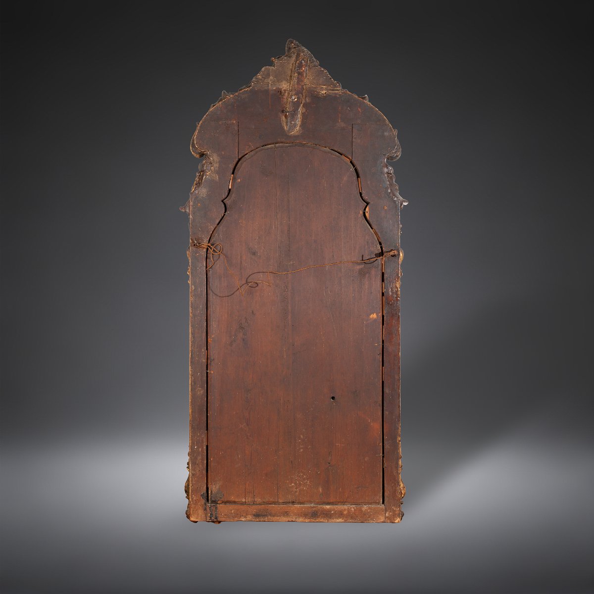 Danish Rococo Mirror In Gilded Wood, Circa 1750-photo-3
