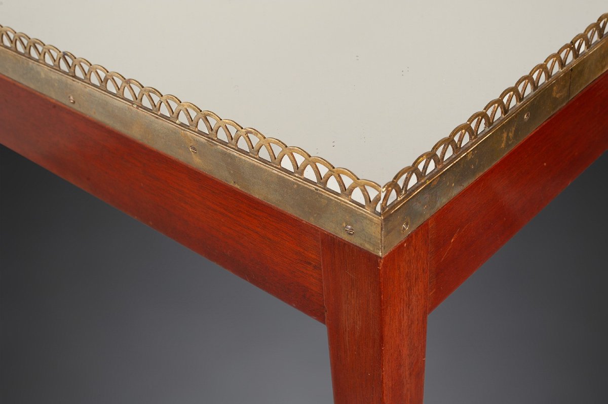 Pair Of 19th-century Mirrored Tables, Nordic Region-photo-3