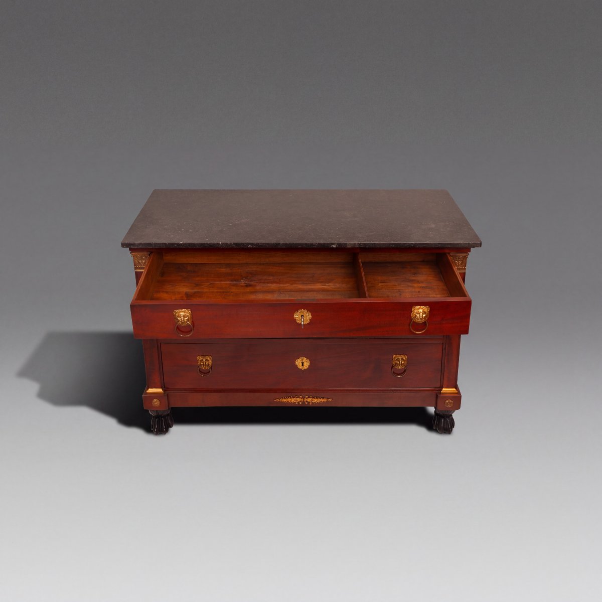 Commode Jacob, acajou, 1805-1810  -photo-1