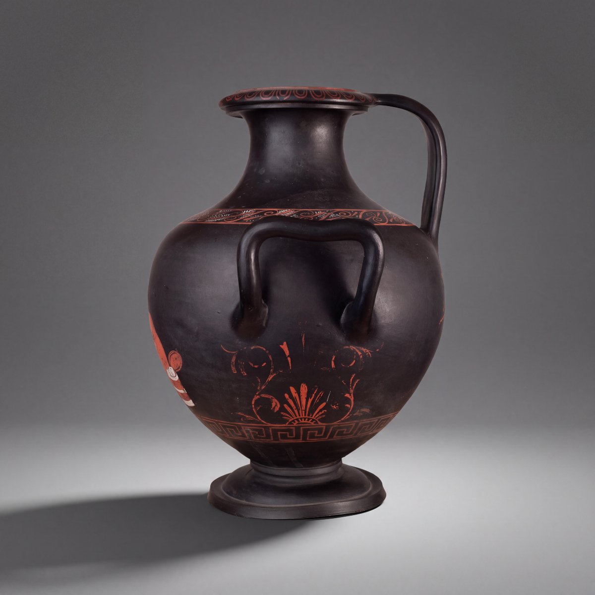 Vase néoclassique de style étrusque, Wedgwood, XVIIIe siècle-photo-3