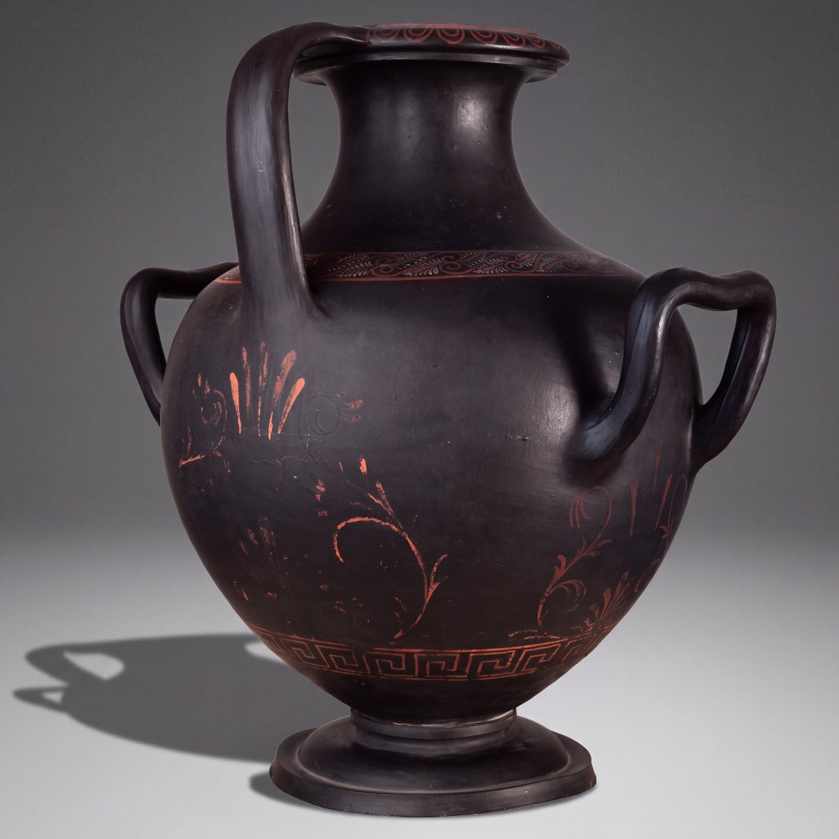 Vase néoclassique de style étrusque, Wedgwood, XVIIIe siècle-photo-1