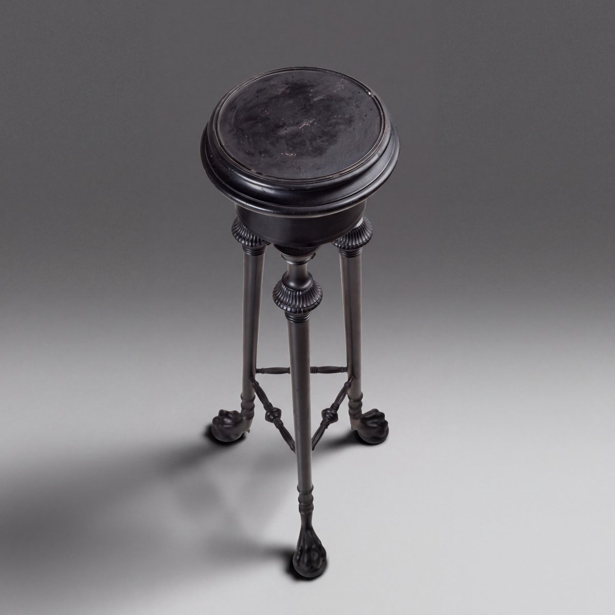Trépied de style Empire italien en fer peint, vers 1830-1840, Grand Tour-photo-2