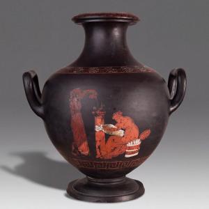 Vase néoclassique de style étrusque, Wedgwood, XVIIIe siècle