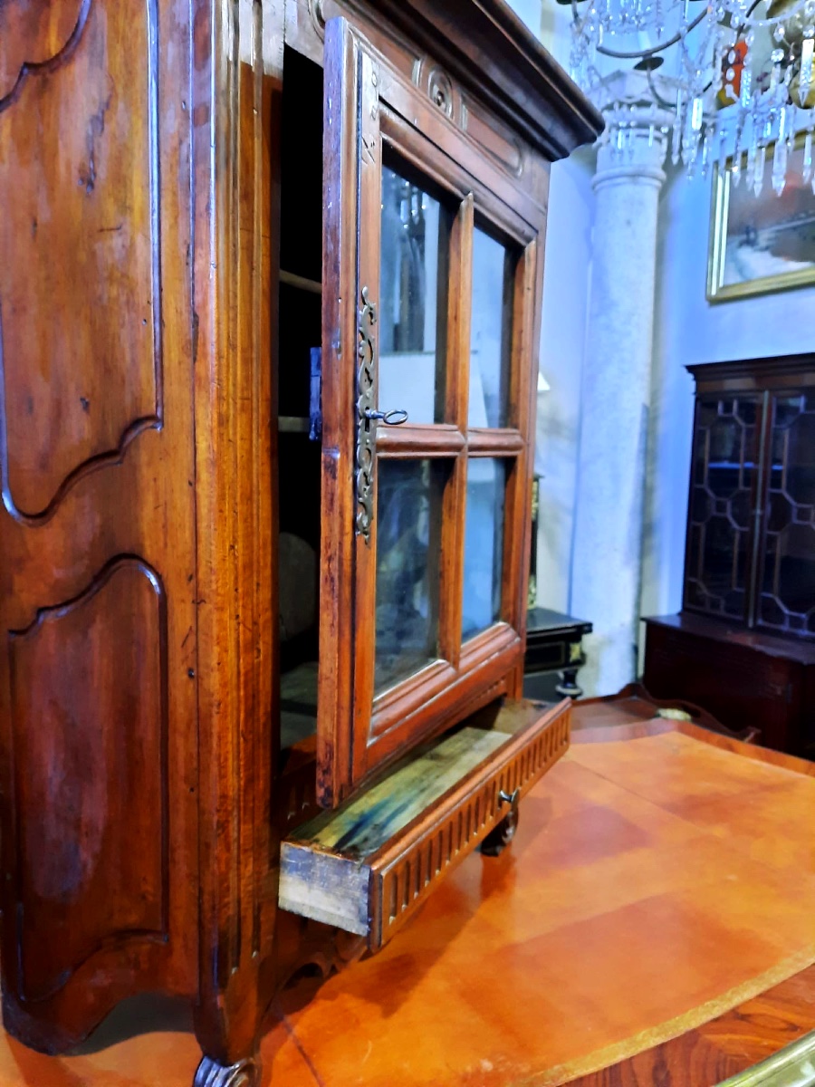 Verriot Provençal In Walnut. South Of France. 18th Century-photo-2