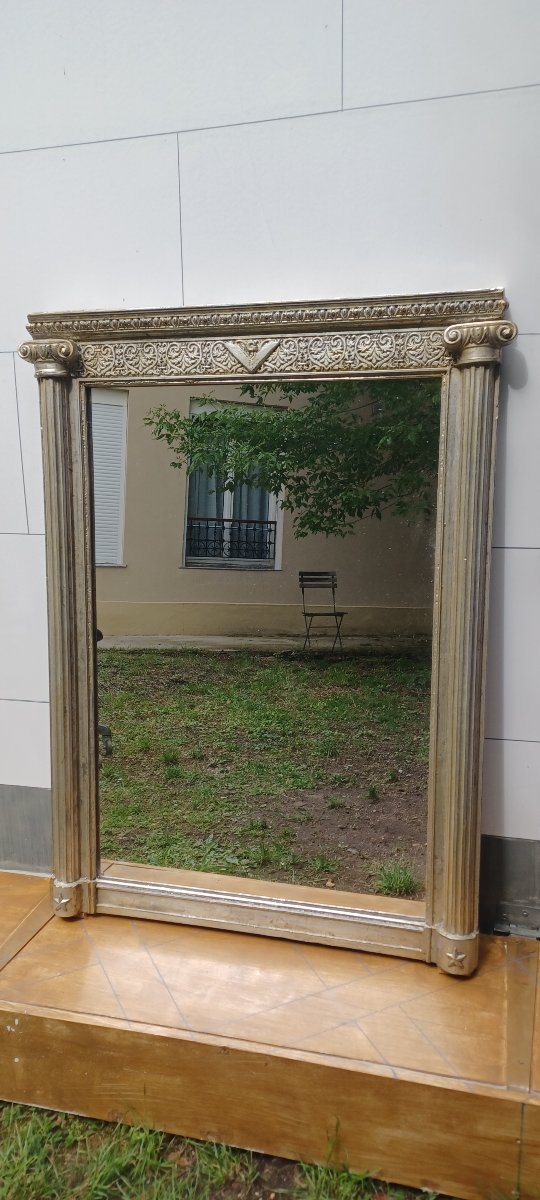 Vintage Freemason Loje Mirror From The Napoleon III Era