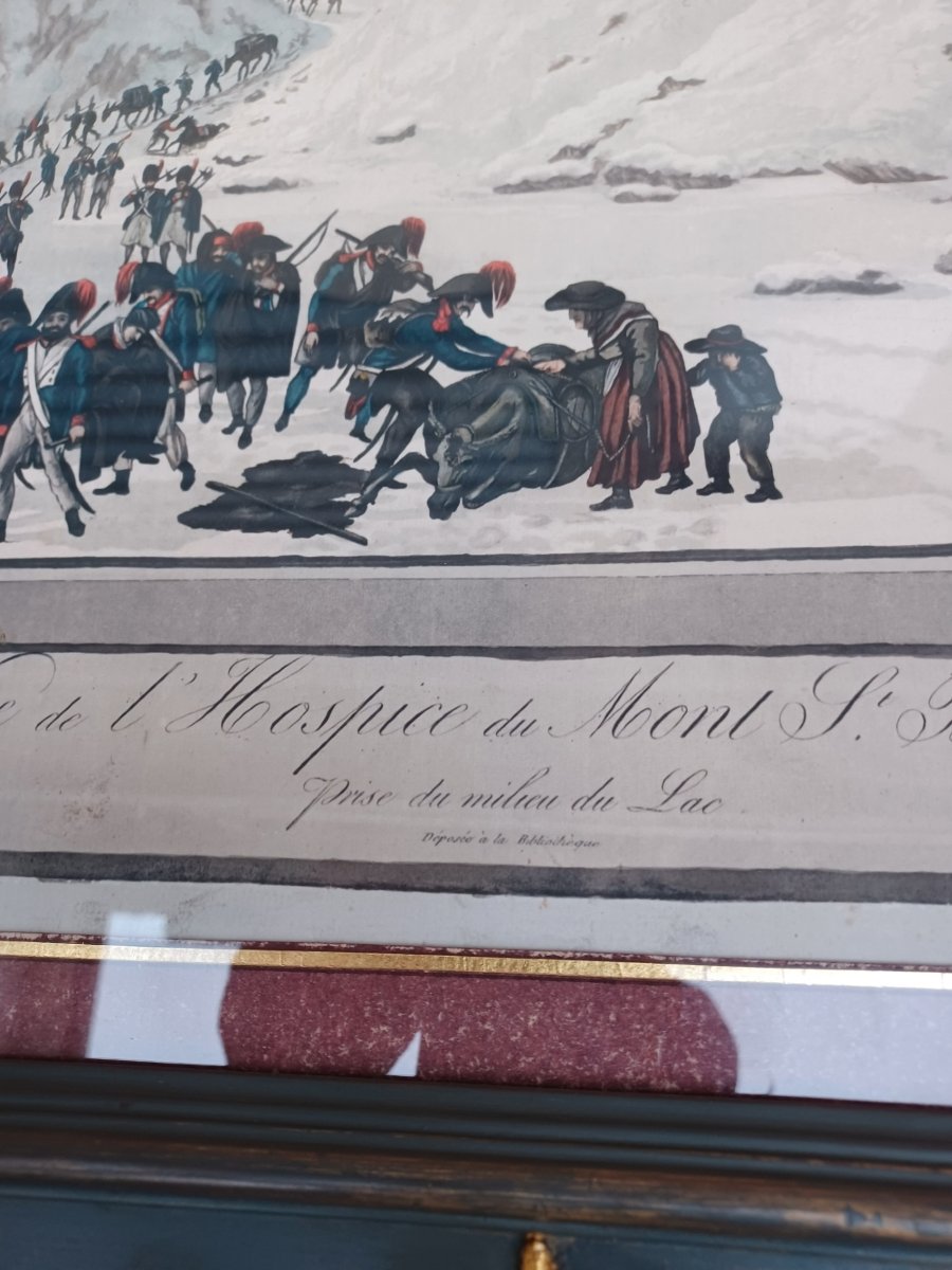 Napoleon Bonaparte And His Troops Cross The Grand Saint Bernard Pass-photo-1