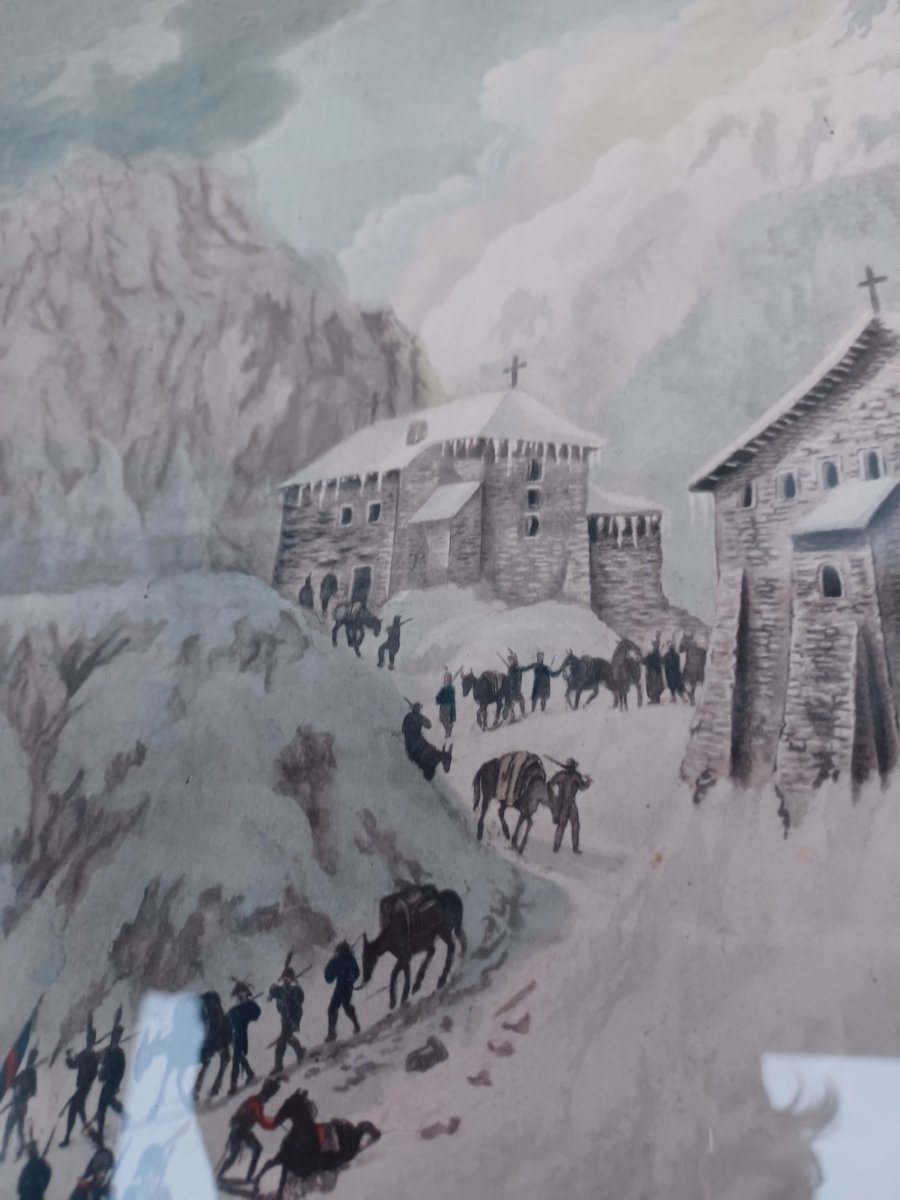 Napoleon Bonaparte And His Troops Cross The Grand Saint Bernard Pass-photo-4