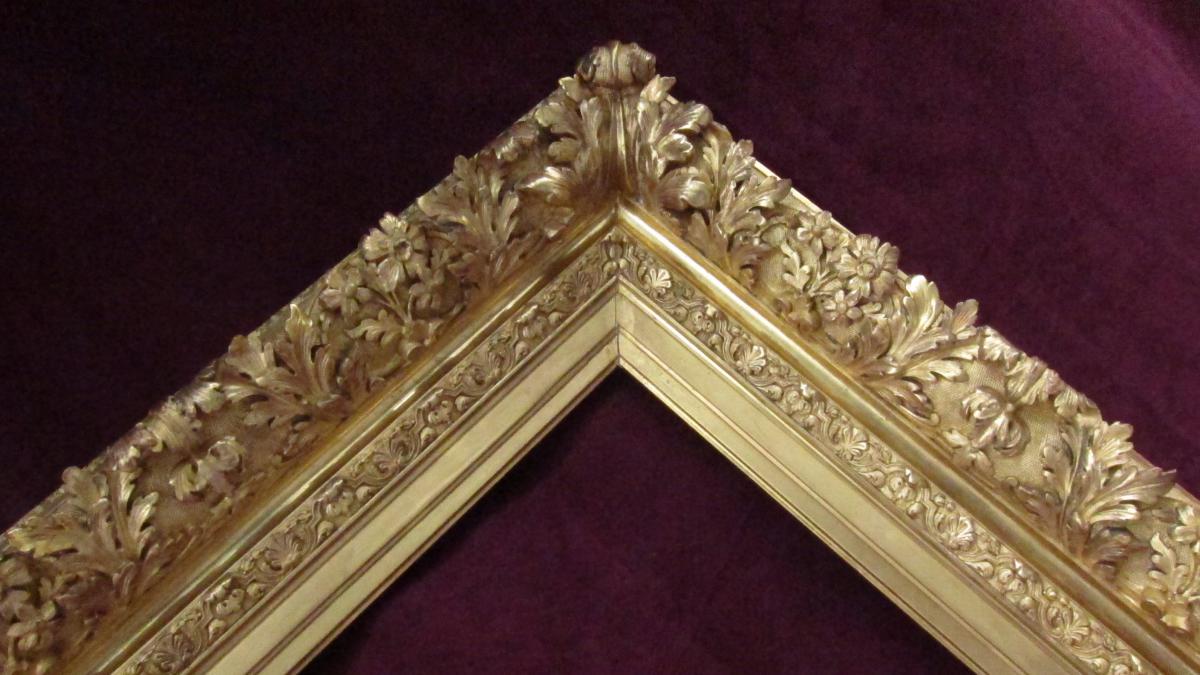 Framework Dore Epoque Napoleon III Neo-said Louis XIII-photo-1