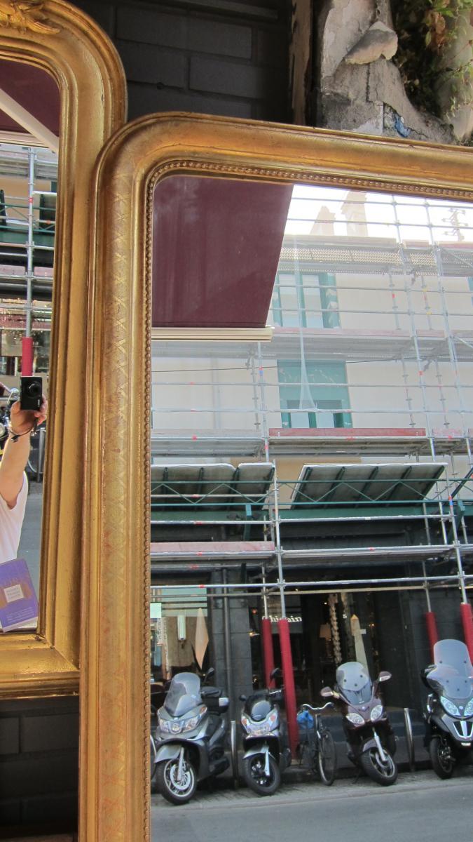 Grand Miroir Louis-philippe Dore-photo-2