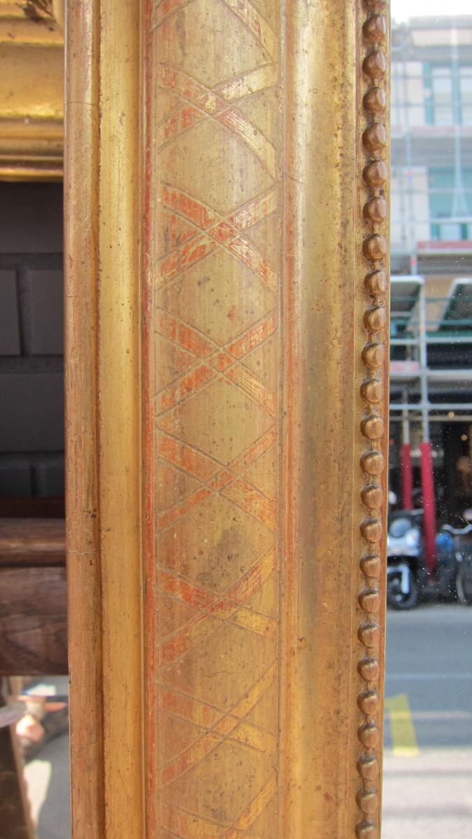 Grand Miroir Louis-philippe Dore-photo-3
