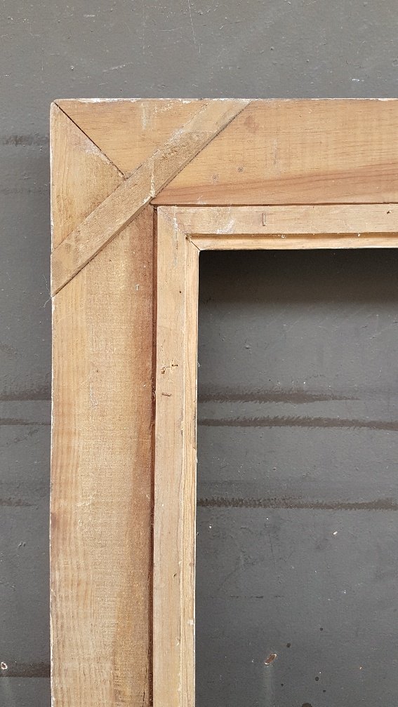 Large Montparnasse Carved Wood Frame-photo-3
