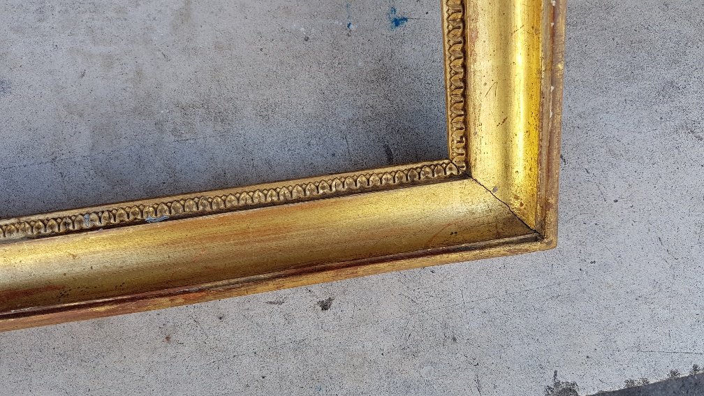 Drawing Frame Or Engraving Early 19th Century-photo-4