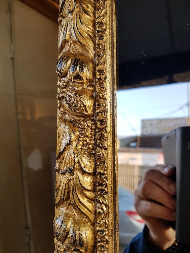 Italian Renaissance Style Foot Mirror-photo-3