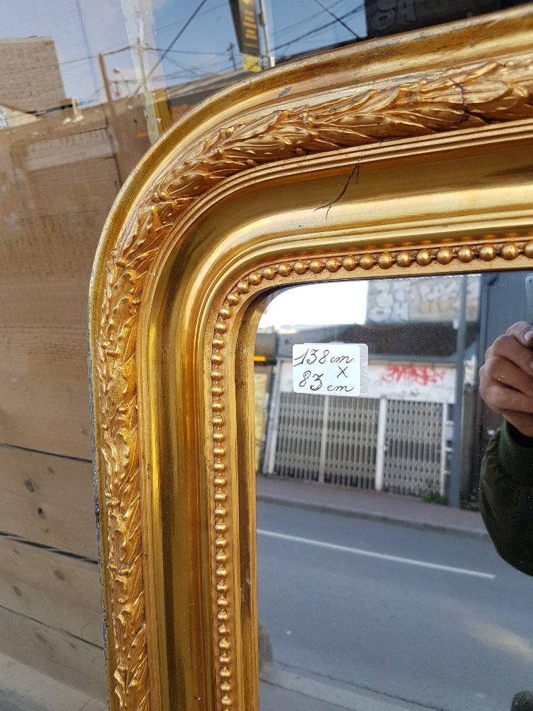 Miroir Doré De Style Louis-philippe -photo-5