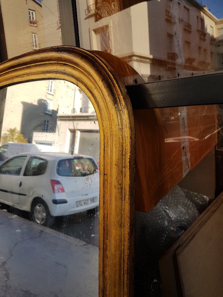 Miroir Doré Louis-philippe Dit -photo-3