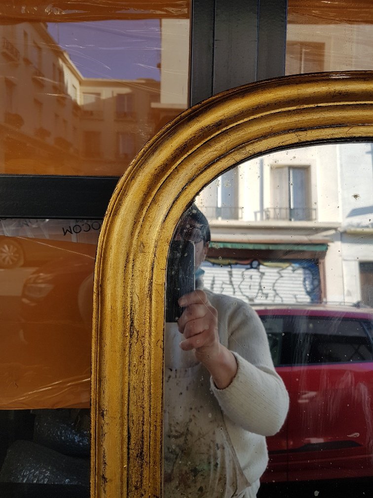Miroir Doré Louis-philippe Dit -photo-4