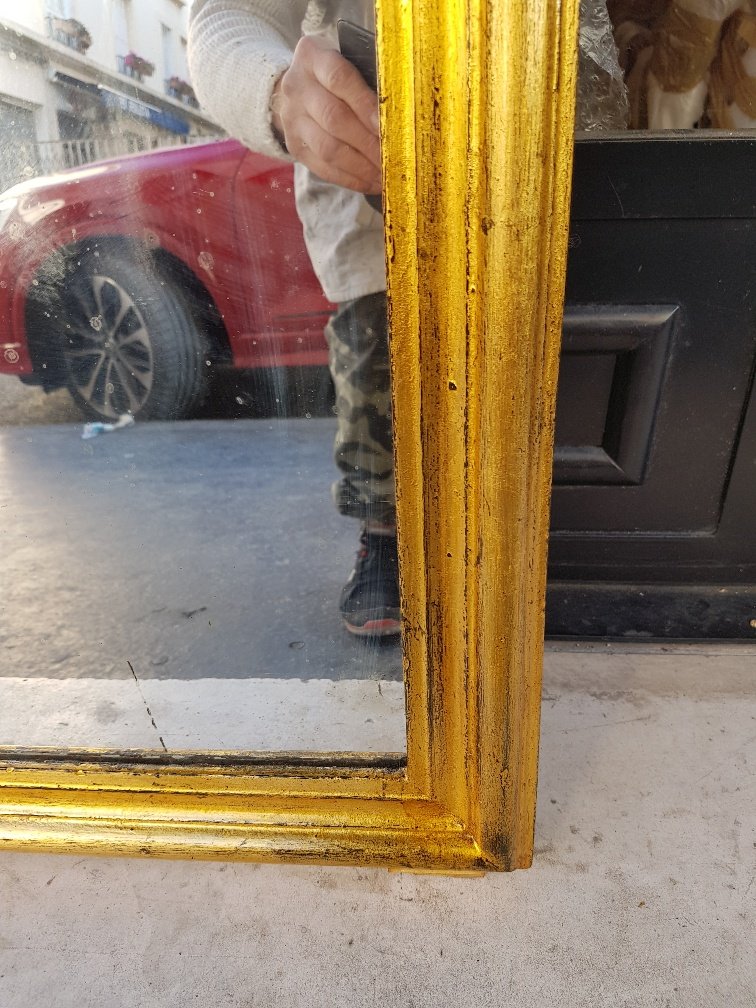 Miroir Doré Louis-philippe Dit -photo-2