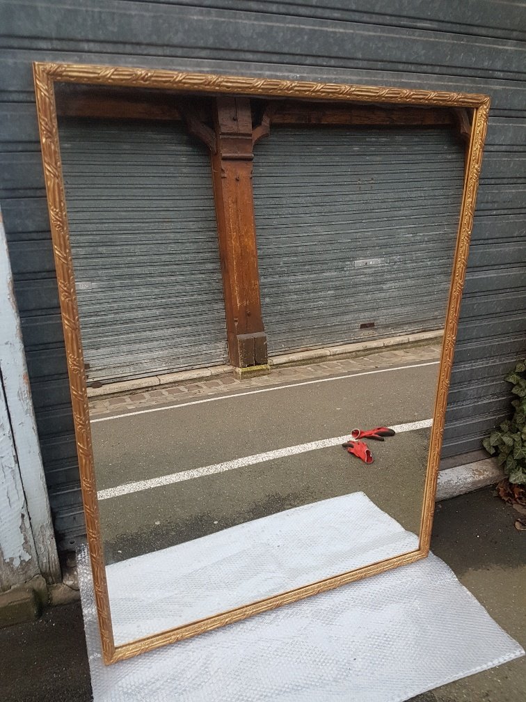 Louis XV Style Golden Mirror (146 Cm X 110 Cm)-photo-2