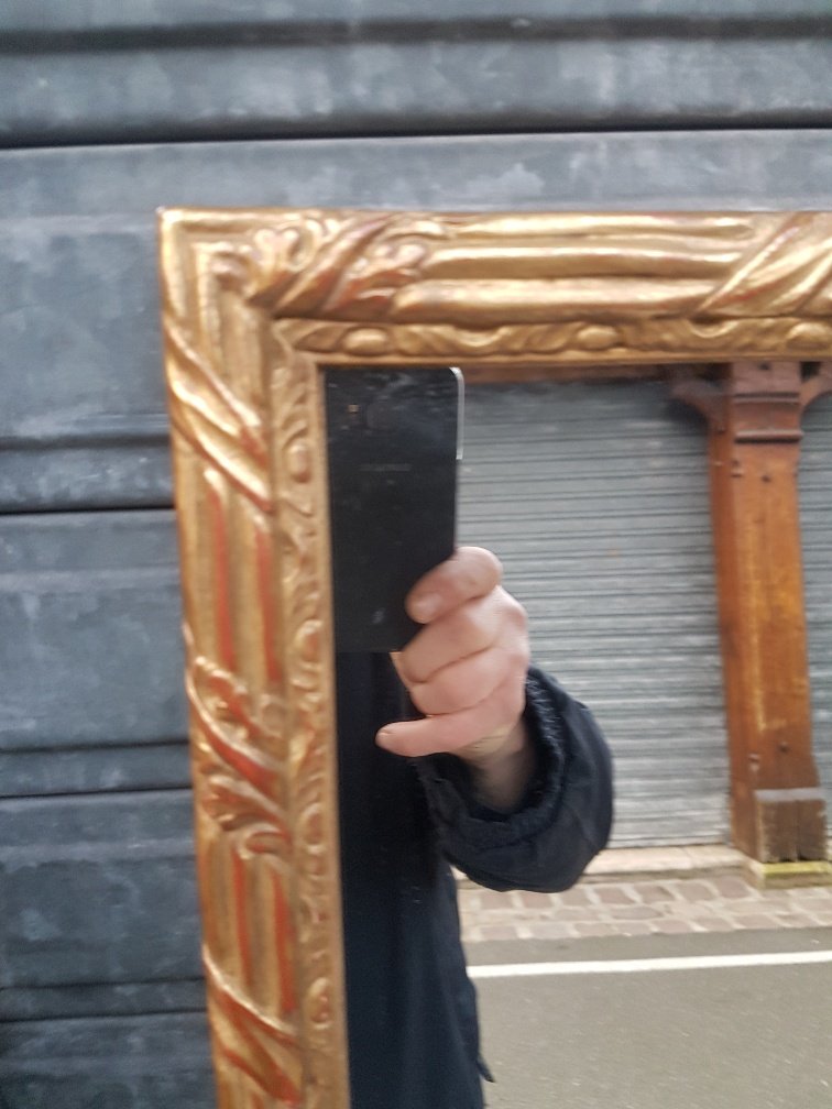 Louis XV Style Golden Mirror (146 Cm X 110 Cm)-photo-1