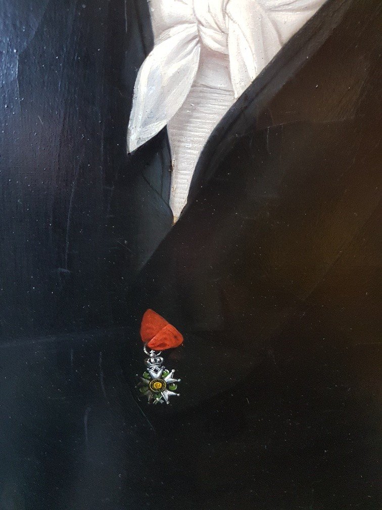 Portrait d'Homme à La Légion d'Honneur Vers 1840-photo-3