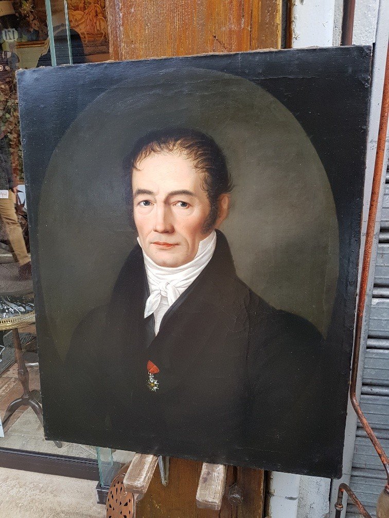 Portrait d'Homme à La Légion d'Honneur Vers 1840