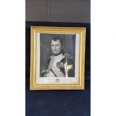 Napoléon 1er Dans Son Cabinet De Travail Aux Tuileries Par David