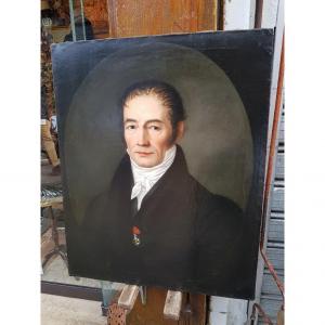 Portrait d'Homme à La Légion d'Honneur Vers 1840