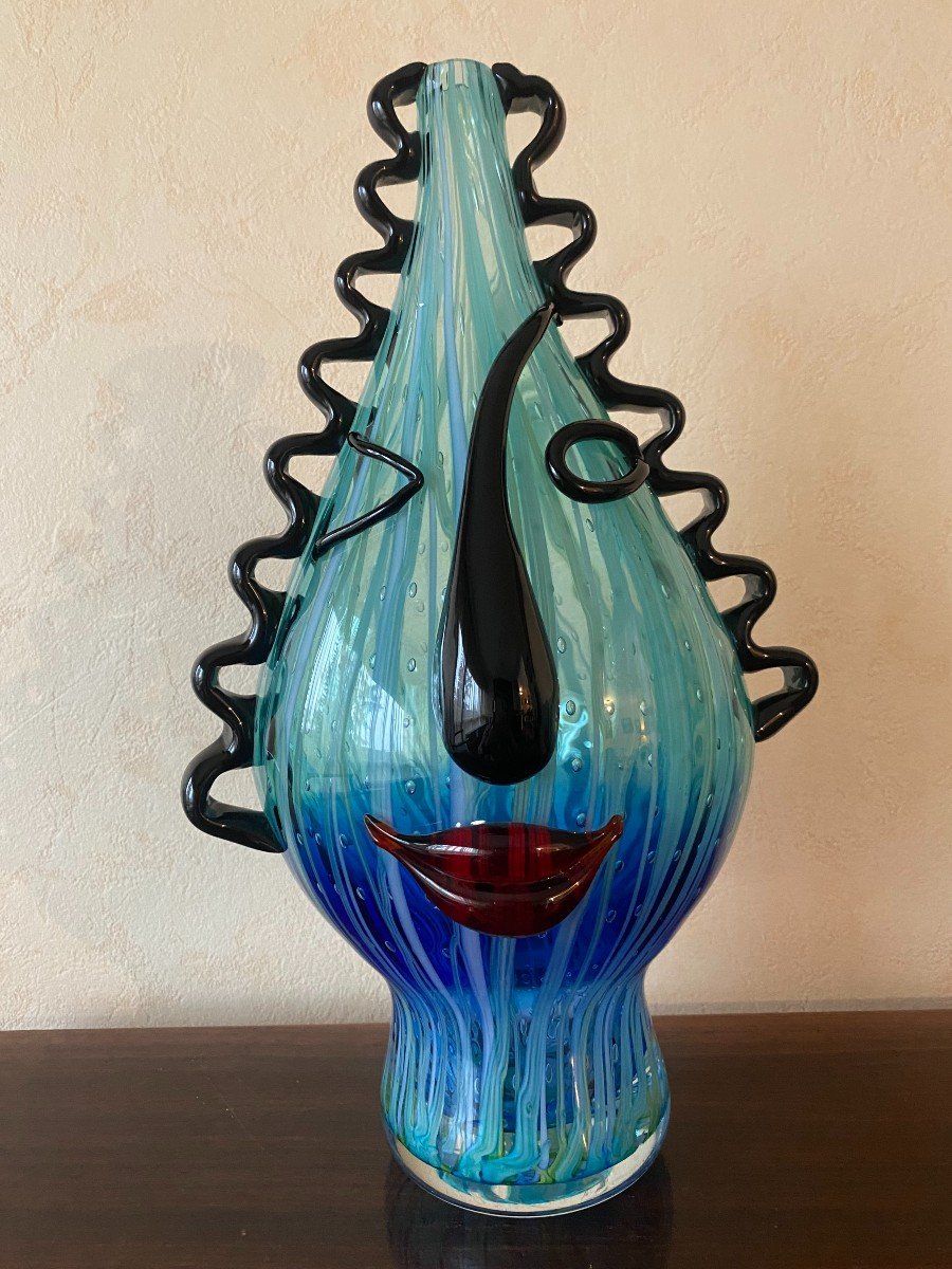 Murano Abstract Vase-photo-3