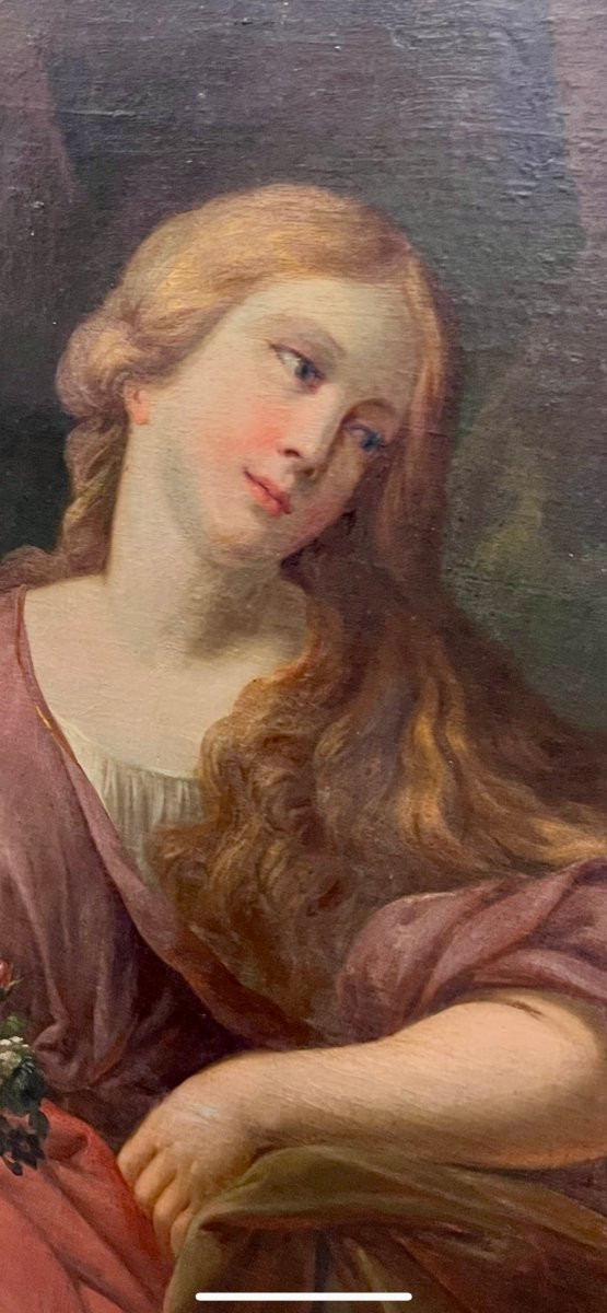 France début du XVIIIe siècle - Allégorie du Printemps-photo-3