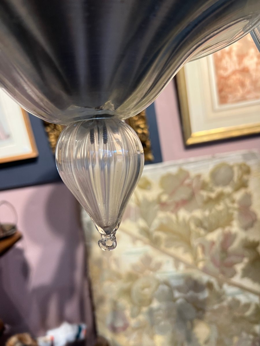 Elegant Murano Chandelier From The 1940s-photo-2