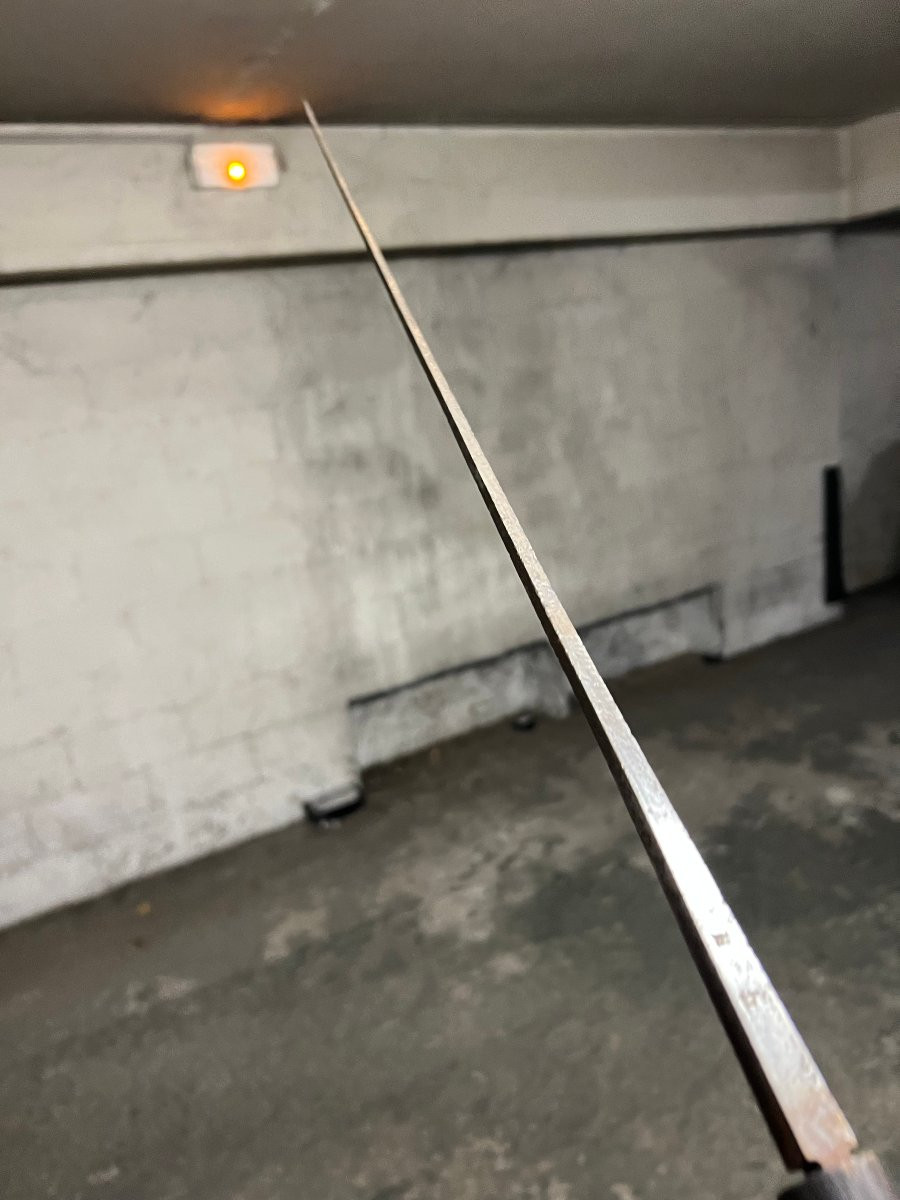 Canne de collection avec pommeau argenté-photo-1