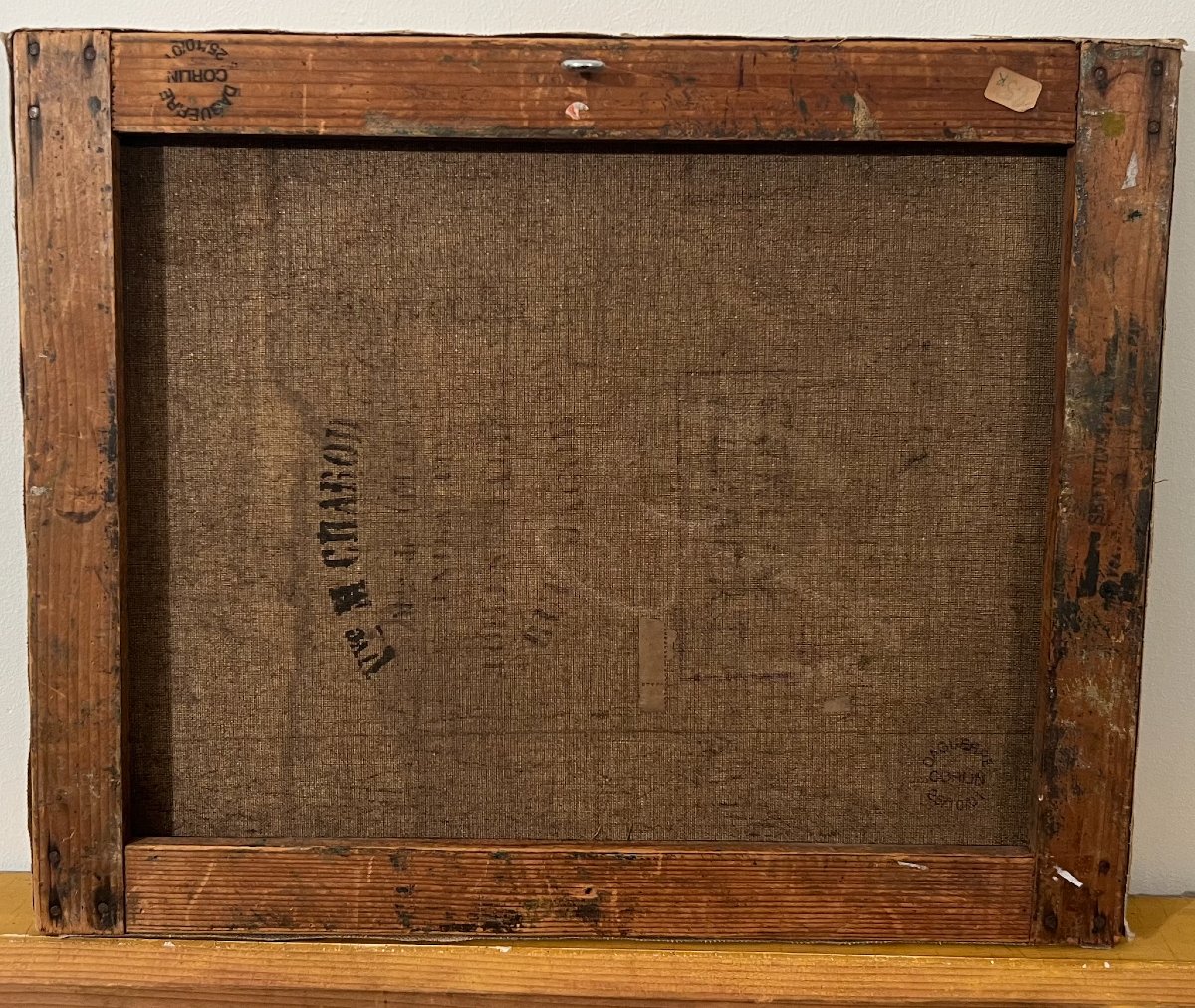 Tableau ancien - Paysage post impressionniste-photo-3