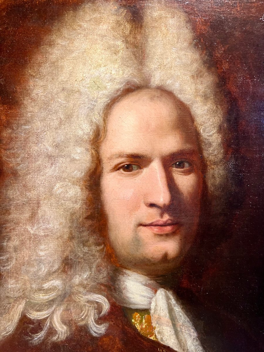 Attribué à Sebastiano Bombelli - Portrait de gentilhomme vénitien-photo-2