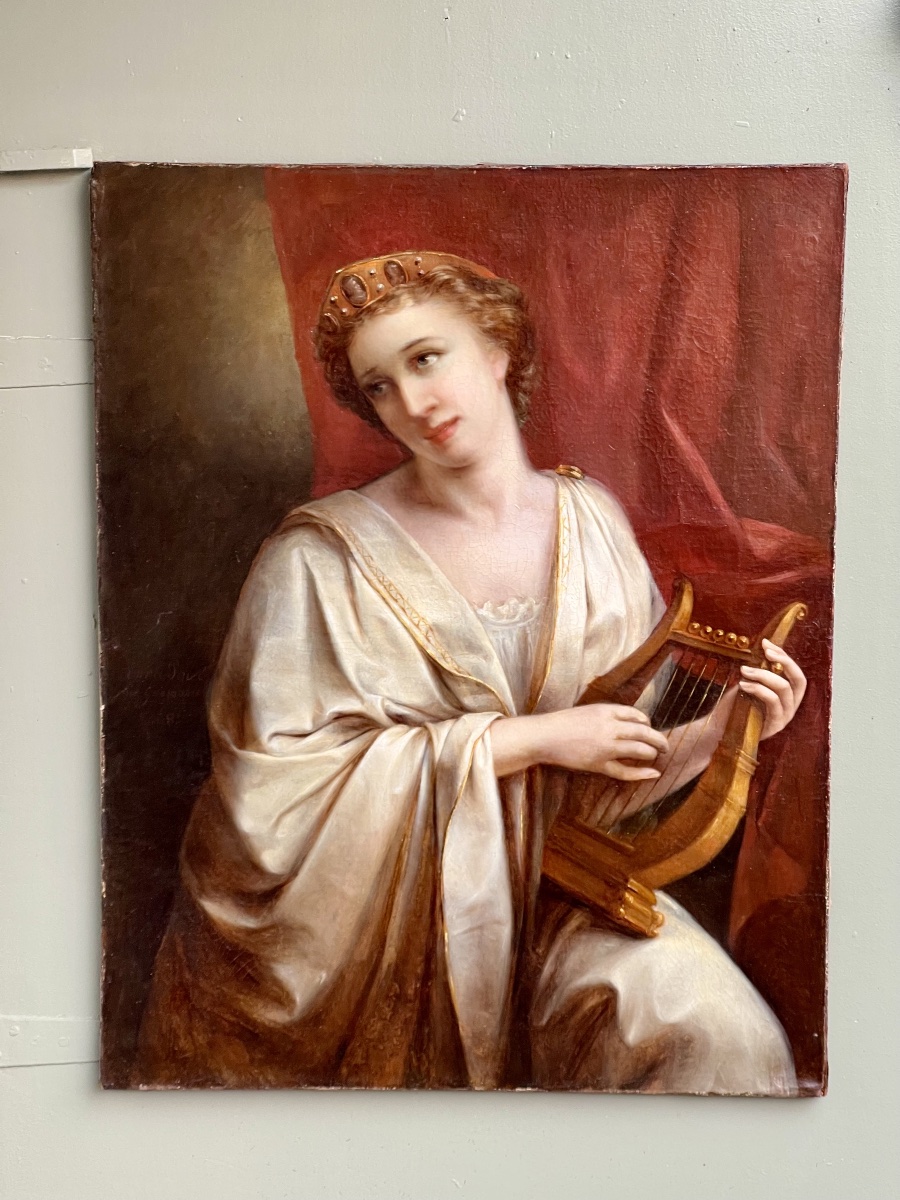 Anna Pinel (1868) - Portrait présumé de Pauline Viardot dans le rôle de Sapho-photo-3