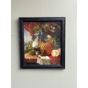 Nature morte aux fruits - École anglaise signée