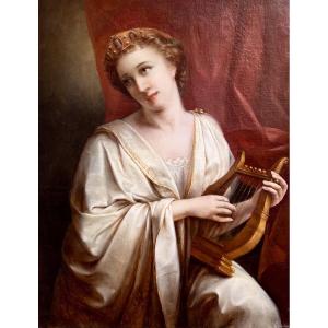Anna Pinel (1868) - Presumed Portrait Of Pauline Viardot In The Role Of Sappho