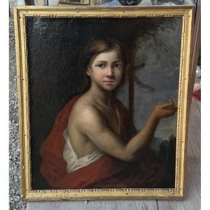 France, 17th Century - Portrait Of A Young Nobleman As St. John The Baptist