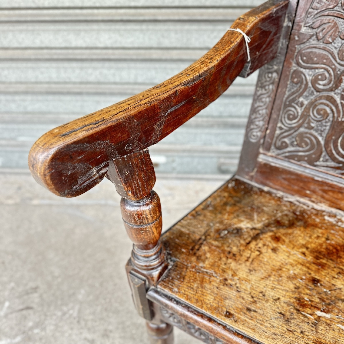 Wainscot English Armchair -photo-3