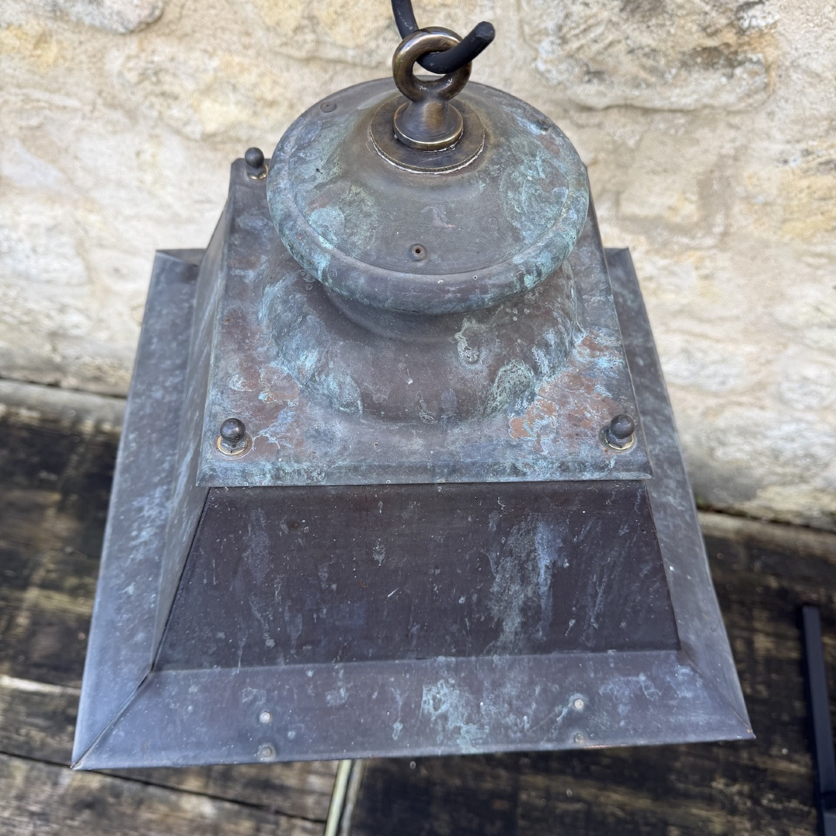 Pair Of Copper Lanterns-photo-2