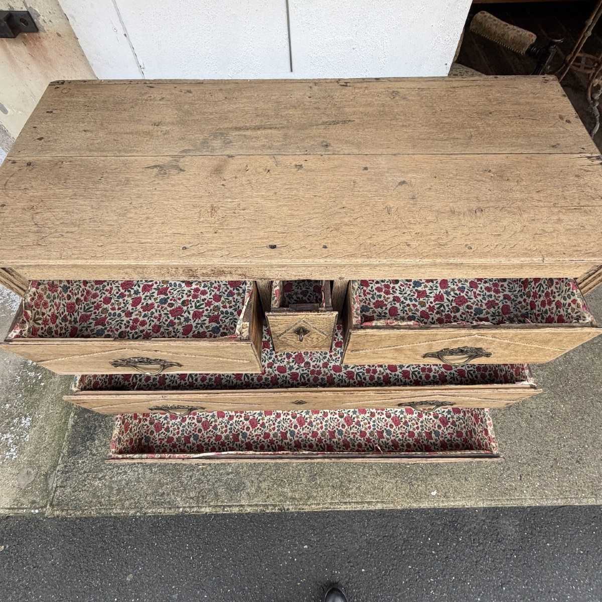 Oak Chest Of Drawers-photo-3