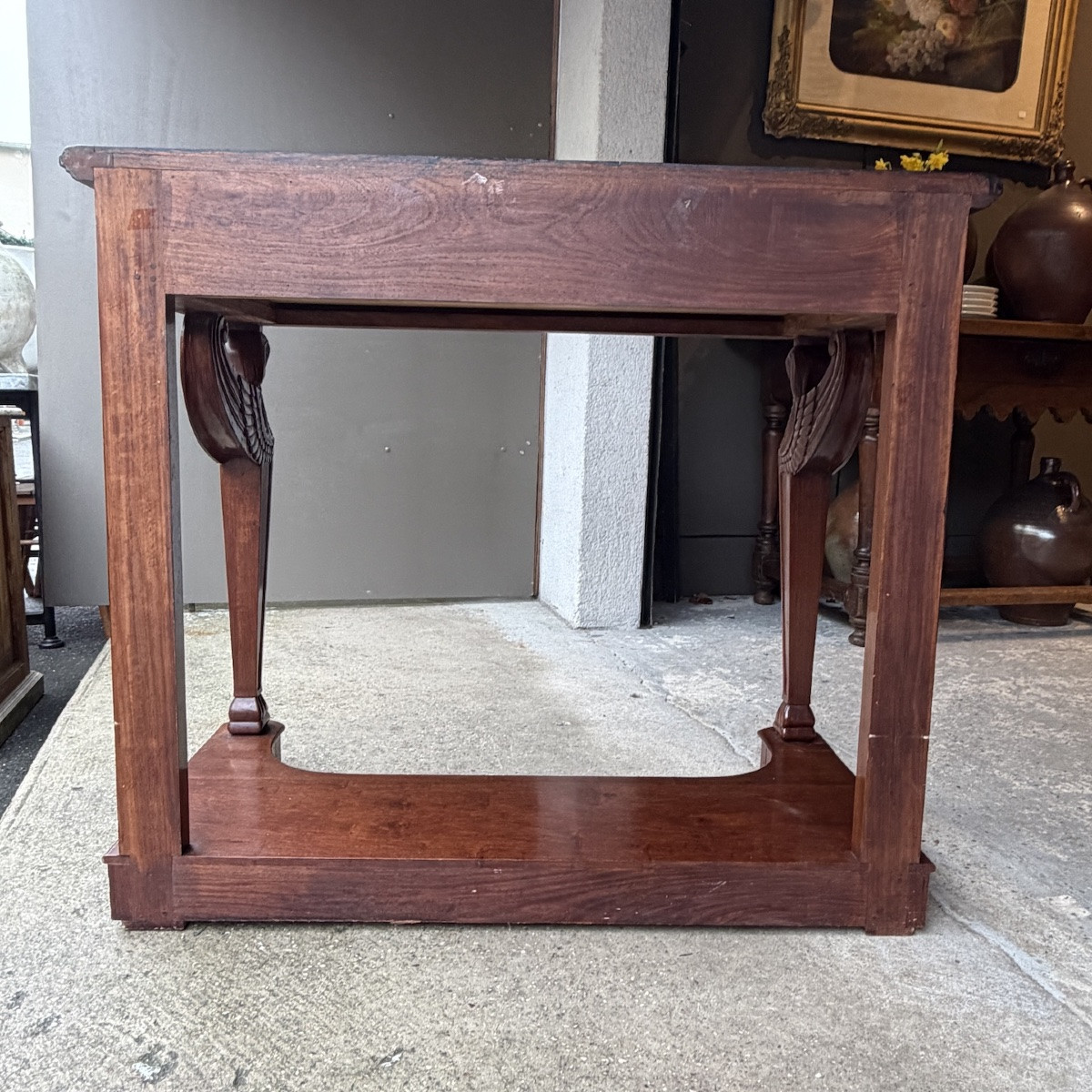 Pair Of Empire Style Console Tables-photo-5