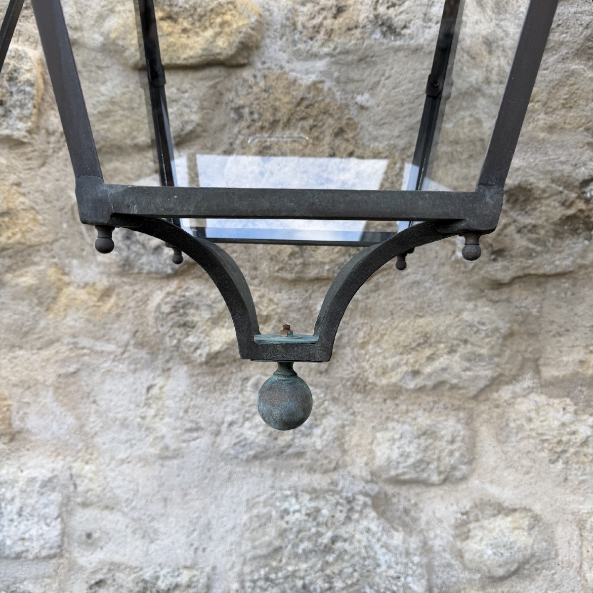 Serie de 4 lanternes en cuivre-photo-1