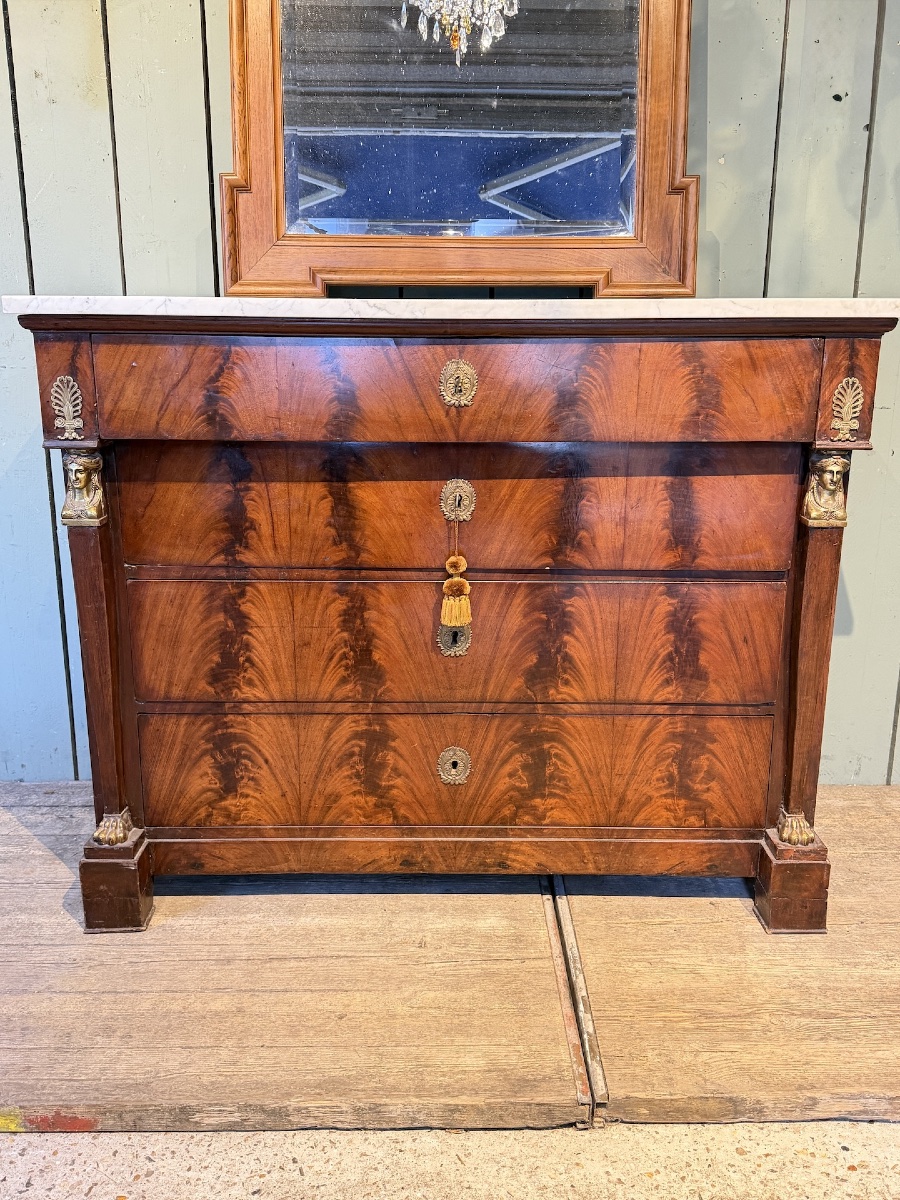 Empire-style Chest Of Drawers