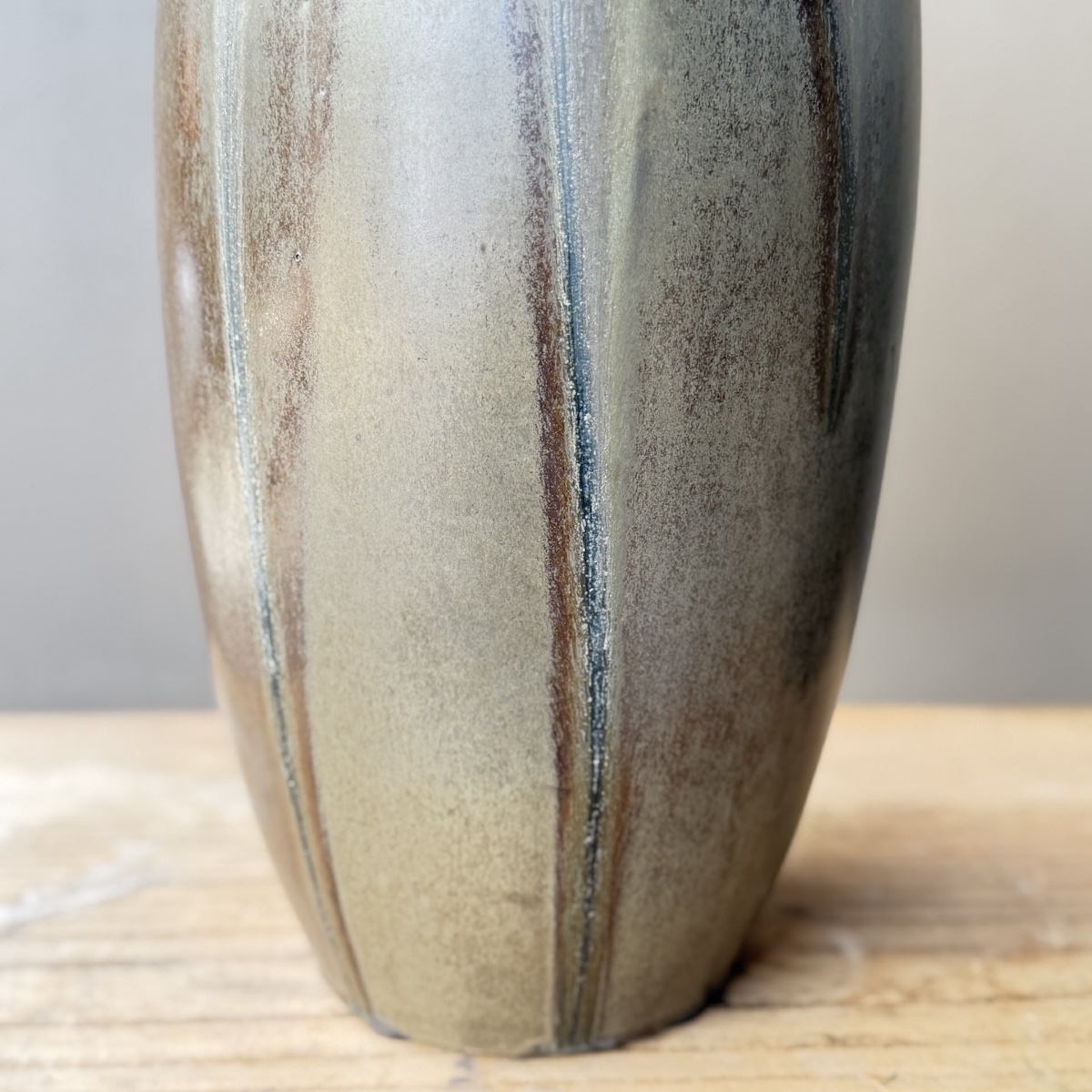 Pair Of Grès Vases -photo-3