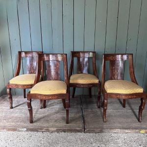 Four Catering Chairs