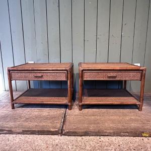 Pair Of Bedside Tables/ End Tables