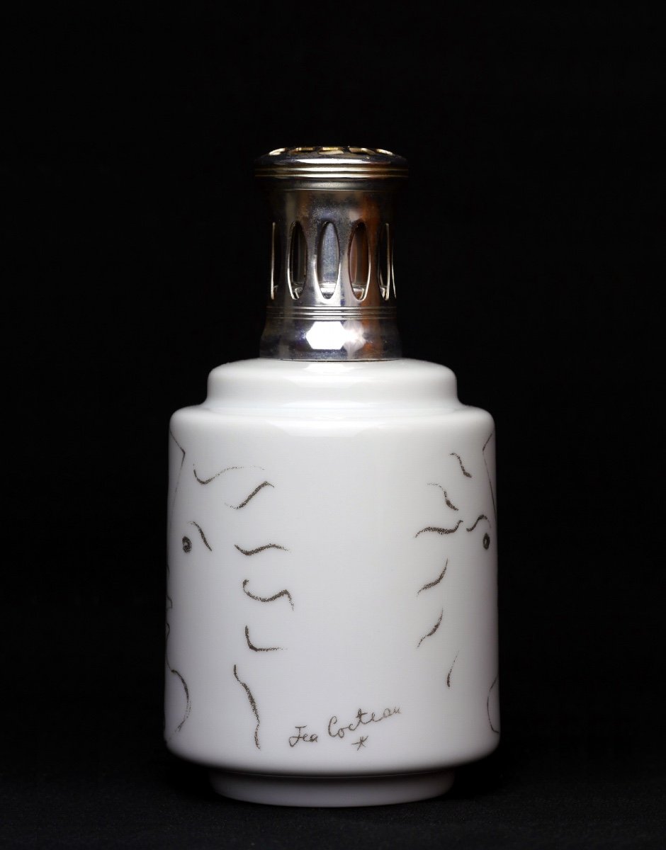 Jean Cocteau Lampe Berger Porcelaines Giraud-photo-4