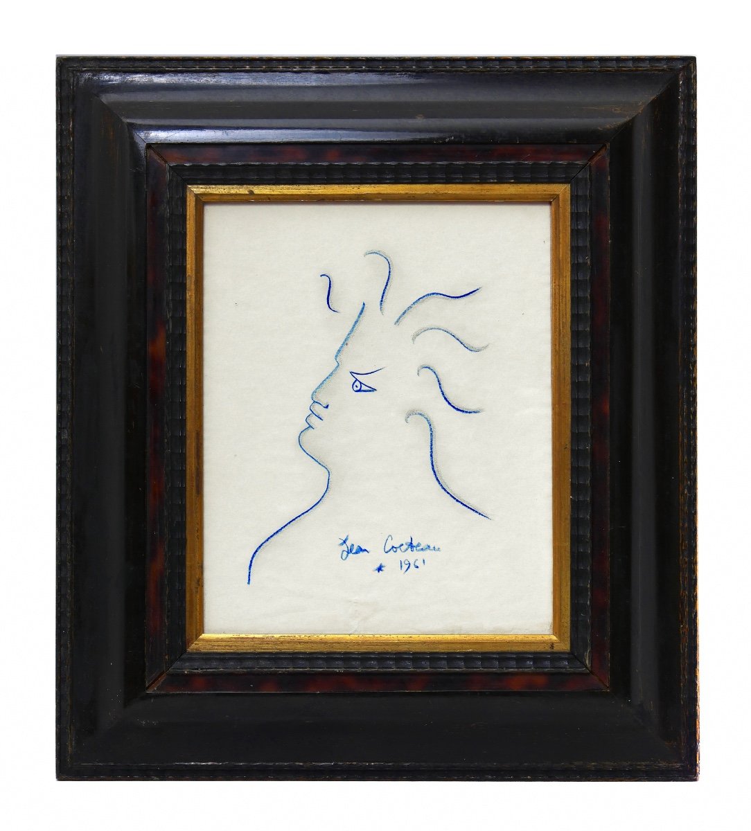 Pencil Drawing By Jean Cocteau